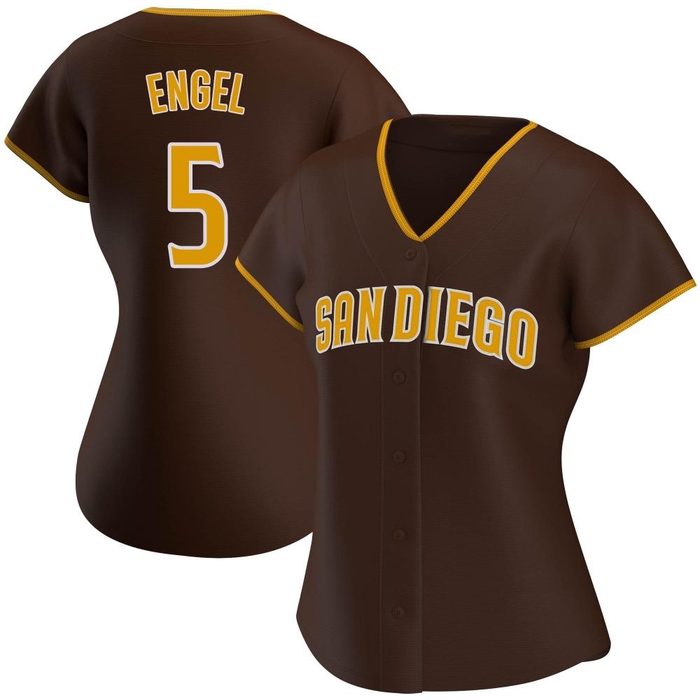 Authentic Adam Engel Women's San Diego Padres Brown Road Jersey Authentic Adam Engel Women's San Diego Padres Brown Road Jersey