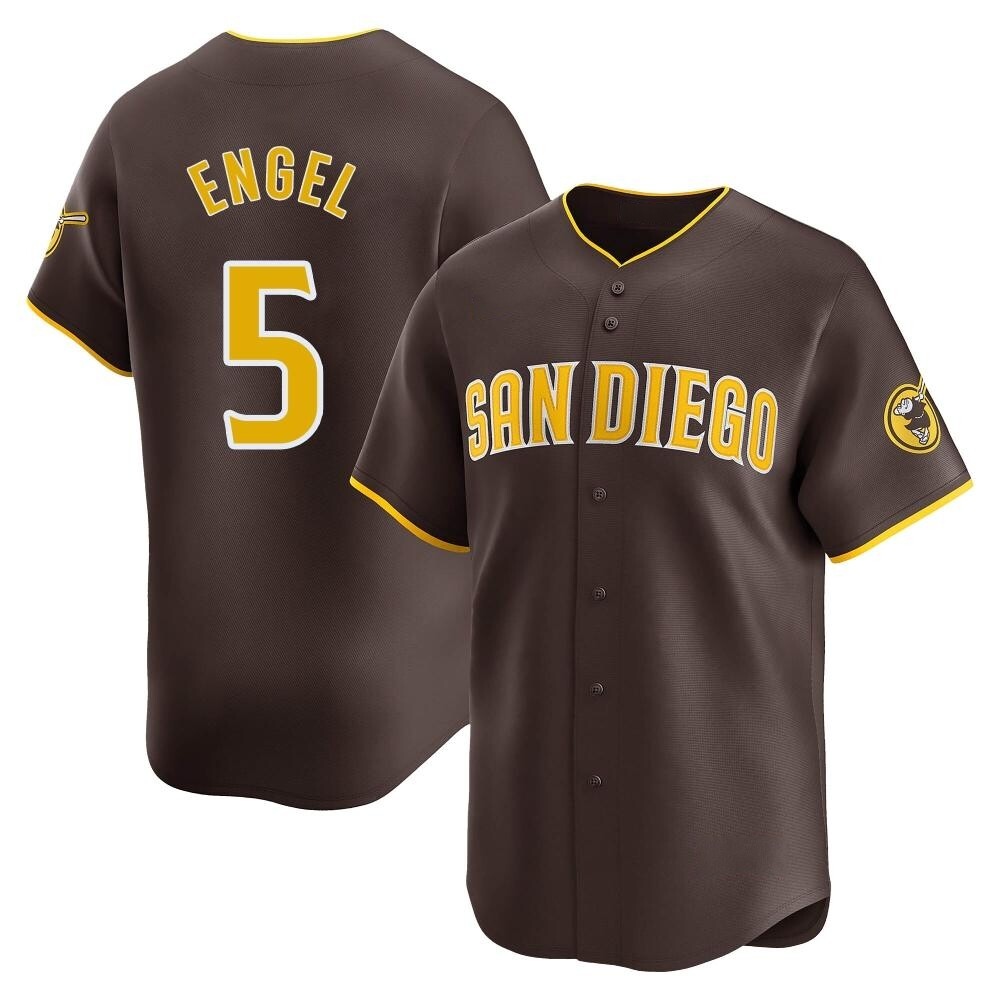 Limited Adam Engel Youth San Diego Padres Brown Away Jersey Limited Adam Engel Youth San Diego Padres Brown Away Jersey