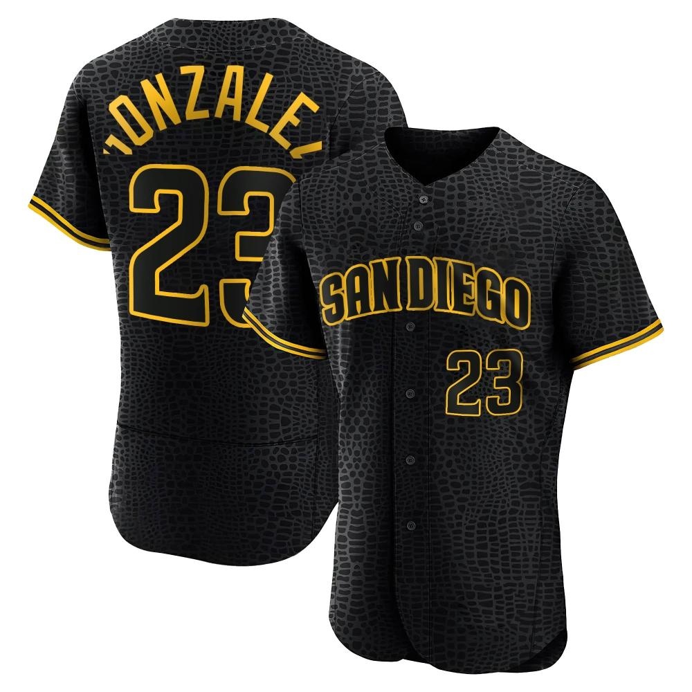 Authentic Adrian Gonzalez Men's San Diego Padres Black Snake Skin City Jersey Authentic Adrian Gonzalez Men's San Diego Padres Black Snake Skin City Jersey