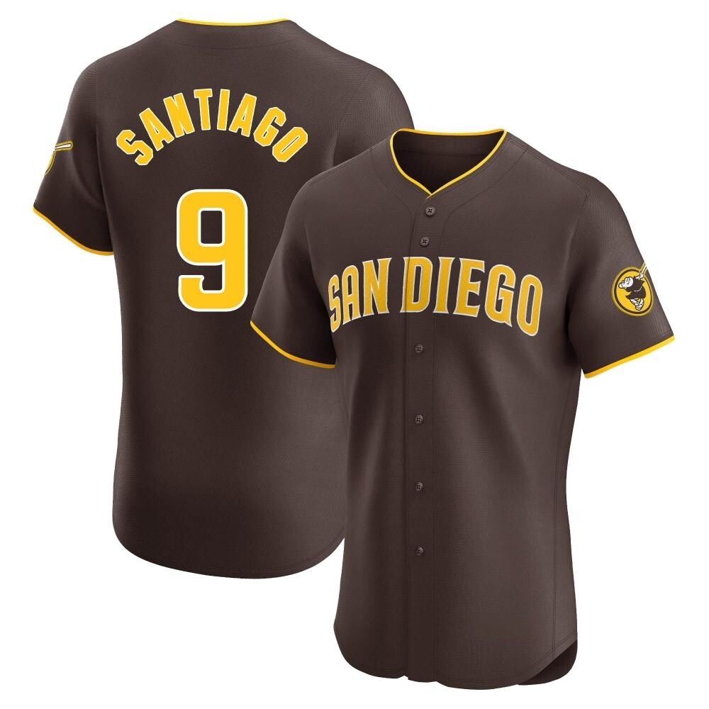 Elite Benito Santiago Men's San Diego Padres Brown Road Vapor Premier Jersey Elite Benito Santiago Men's San Diego Padres Brown Road Vapor Premier Jersey