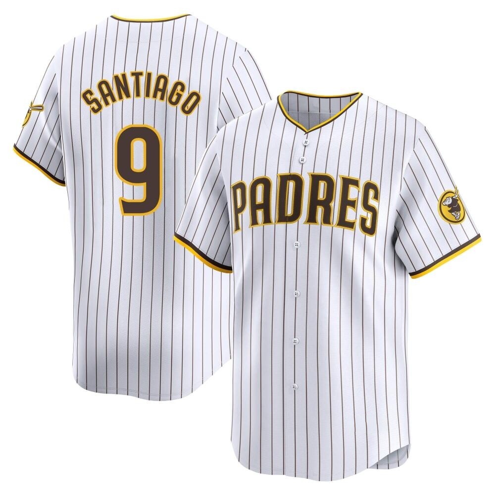 Limited Benito Santiago Youth San Diego Padres White Home Jersey Limited Benito Santiago Youth San Diego Padres White Home Jersey