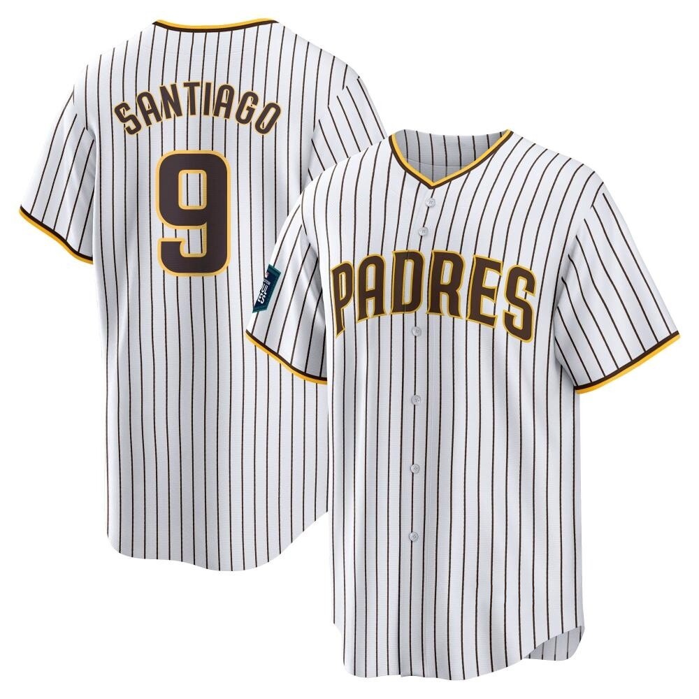 Replica Benito Santiago Men's San Diego Padres White 2024 World Tour Seoul Series Home Jersey Replica Benito Santiago Men's San Diego Padres White 2024 World Tour Seoul Series Home Jersey