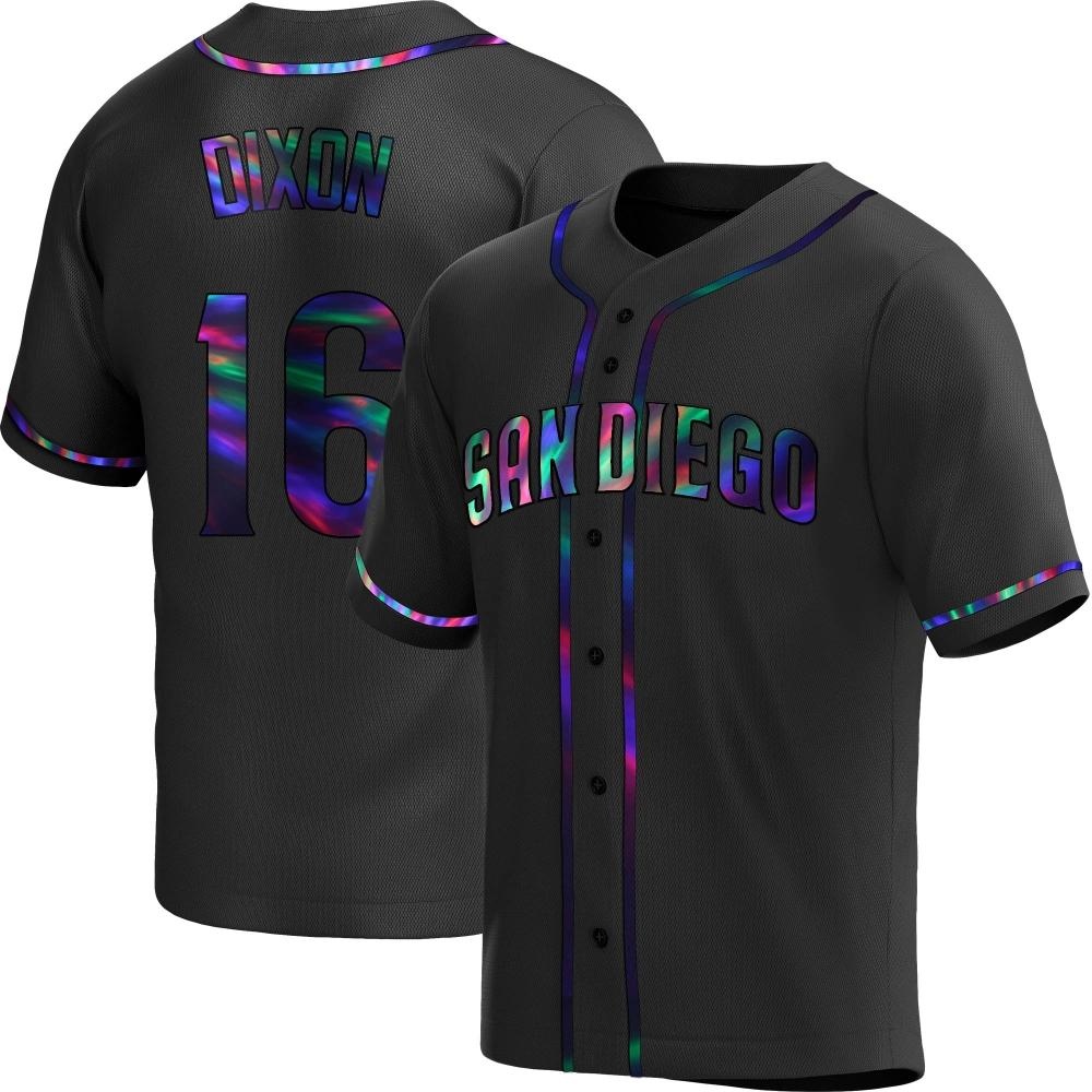 Replica Brandon Dixon Youth San Diego Padres Black Holographic Alternate Jersey Replica Brandon Dixon Youth San Diego Padres Black Holographic Alternate Jersey
