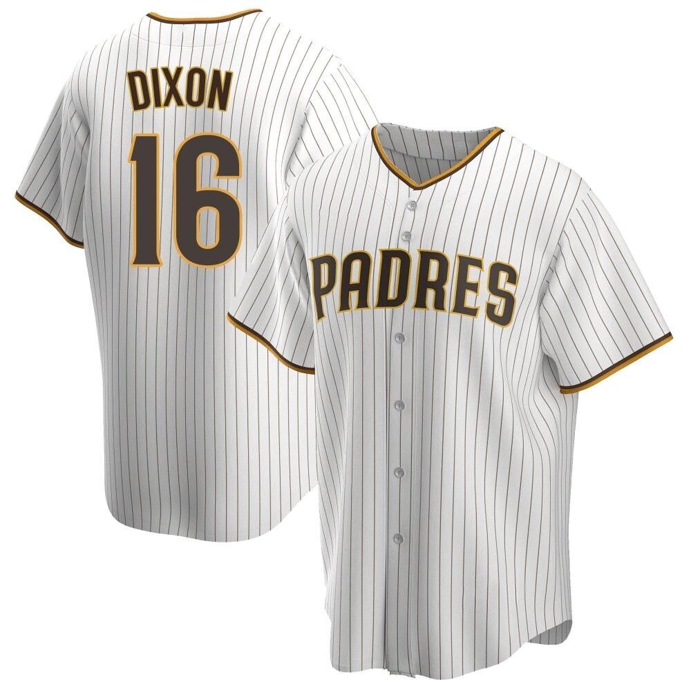 Replica Brandon Dixon Youth San Diego Padres White /Brown Home Jersey Replica Brandon Dixon Youth San Diego Padres White /Brown Home Jersey