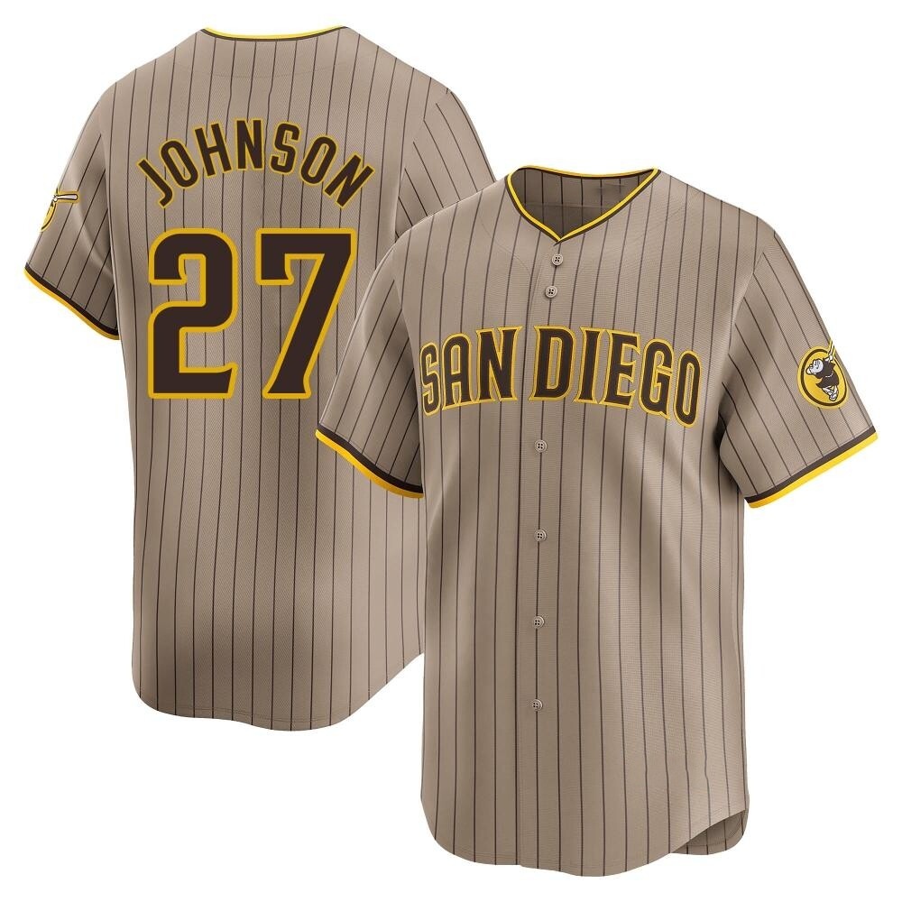 Limited Bryce Johnson Youth San Diego Padres Tan Alternate Jersey Limited Bryce Johnson Youth San Diego Padres Tan Alternate Jersey