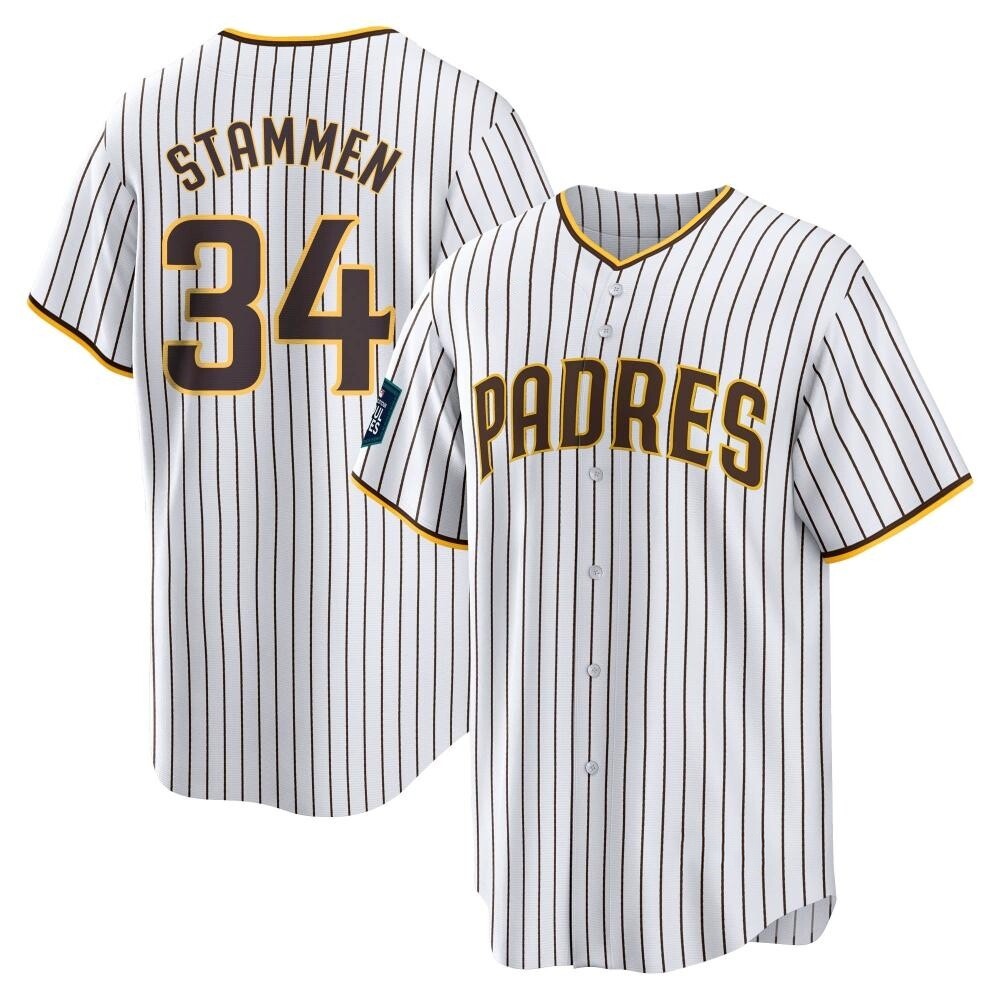 Replica Craig Stammen Men's San Diego Padres White 2024 World Tour Seoul Series Home Jersey Replica Craig Stammen Men's San Diego Padres White 2024 World Tour Seoul Series Home Jersey