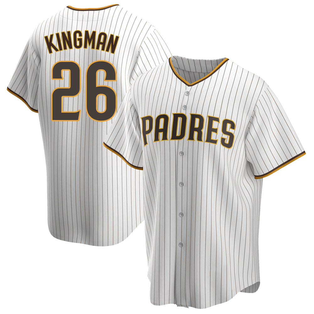 Replica Dave Kingman Youth San Diego Padres White /Brown Home Jersey Replica Dave Kingman Youth San Diego Padres White /Brown Home Jersey