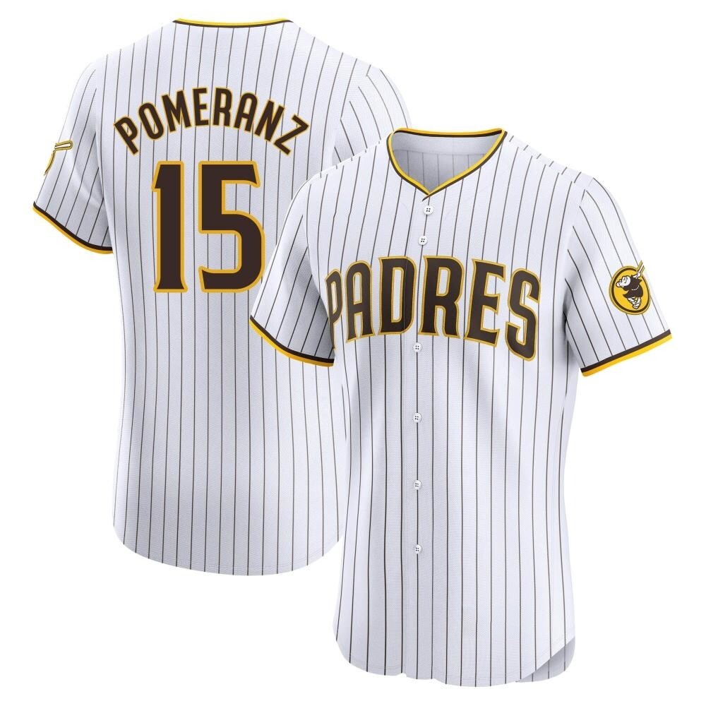 Elite Drew Pomeranz Men's San Diego Padres White Home Jersey Elite Drew Pomeranz Men's San Diego Padres White Home Jersey