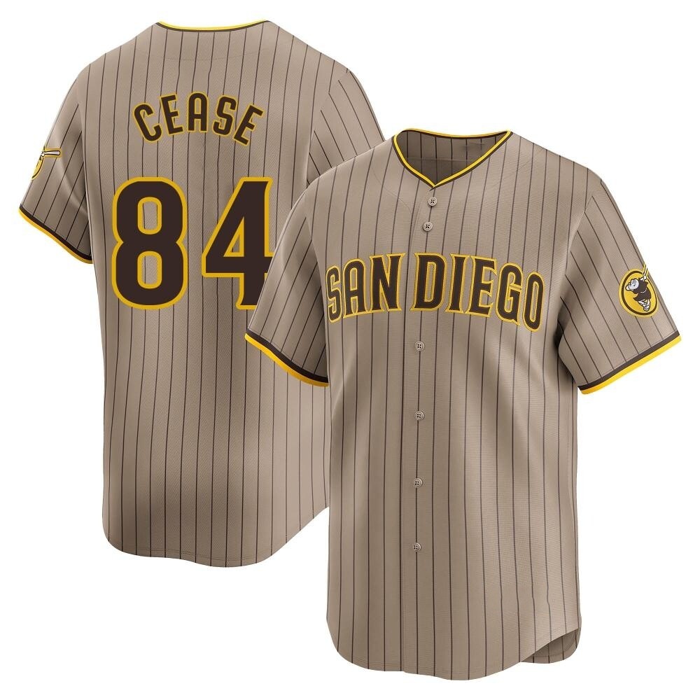 Limited Dylan Cease Youth San Diego Padres Tan Alternate Jersey Limited Dylan Cease Youth San Diego Padres Tan Alternate Jersey