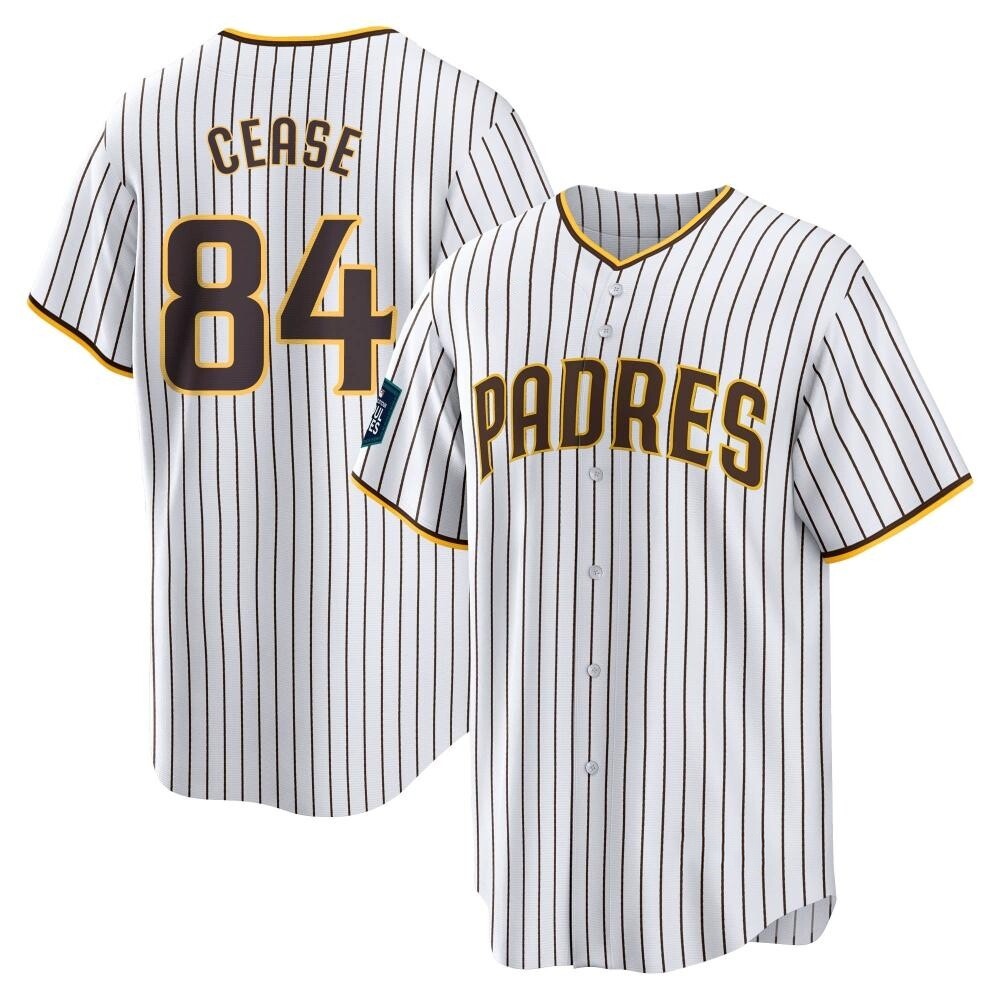Replica Dylan Cease Men's San Diego Padres White 2024 World Tour Seoul Series Home Jersey Replica Dylan Cease Men's San Diego Padres White 2024 World Tour Seoul Series Home Jersey