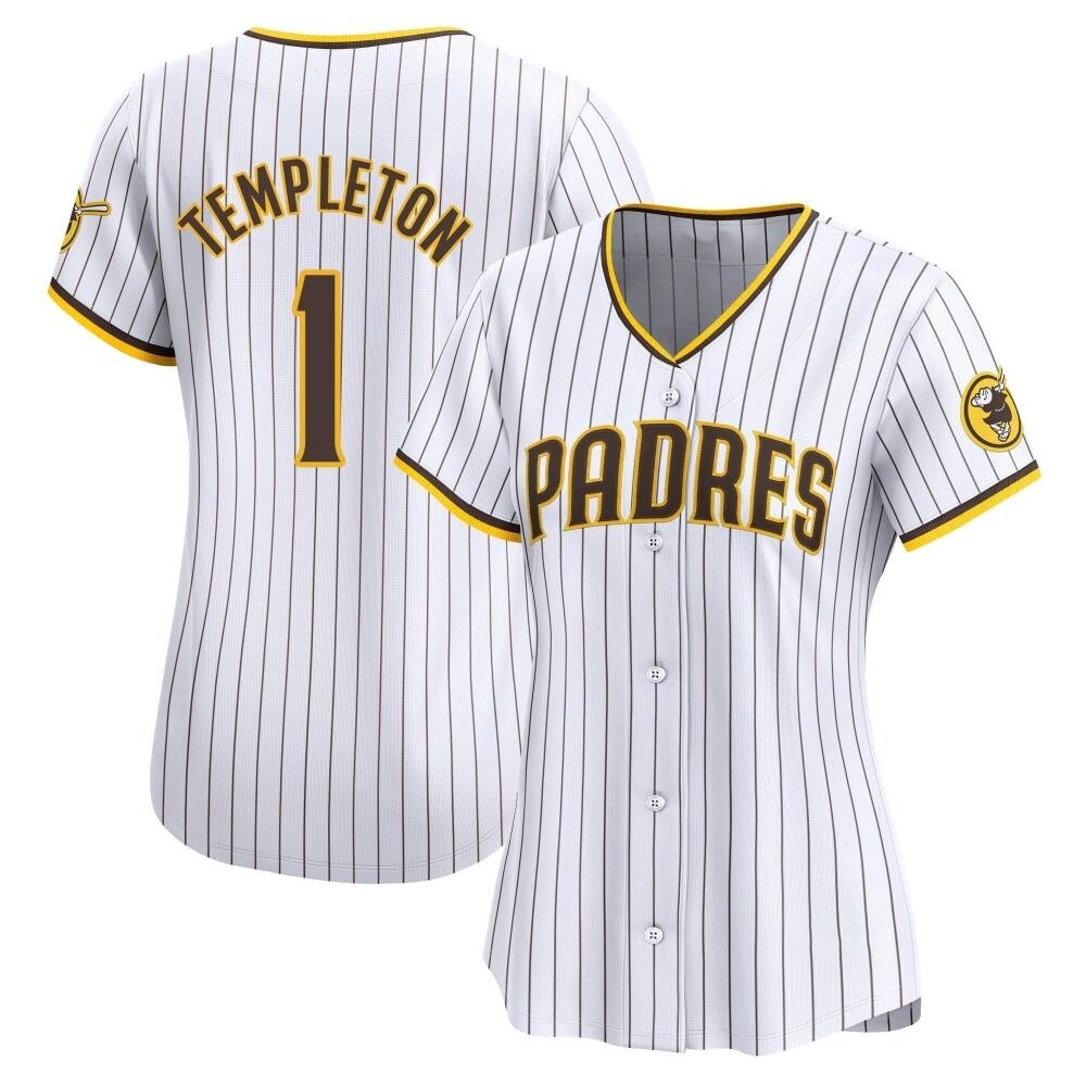 Limited Garry Templeton Women's San Diego Padres White Home Jersey Limited Garry Templeton Women's San Diego Padres White Home Jersey