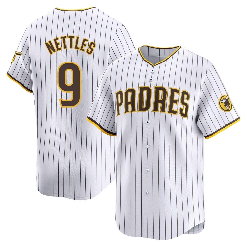 Limited Graig Nettles Youth San Diego Padres White Home Jersey Limited Graig Nettles Youth San Diego Padres White Home Jersey