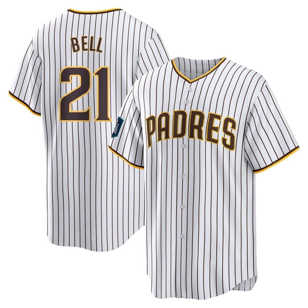 Replica Heath Bell Men's San Diego Padres White 2024 World Tour Seoul Series Home Jersey Replica Heath Bell Men's San Diego Padres White 2024 World Tour Seoul Series Home Jersey