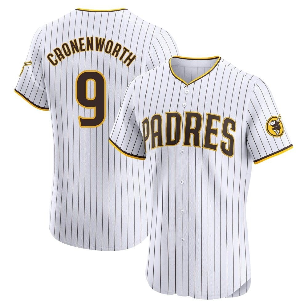 Elite Jake Cronenworth Men's San Diego Padres White Home Jersey Elite Jake Cronenworth Men's San Diego Padres White Home Jersey
