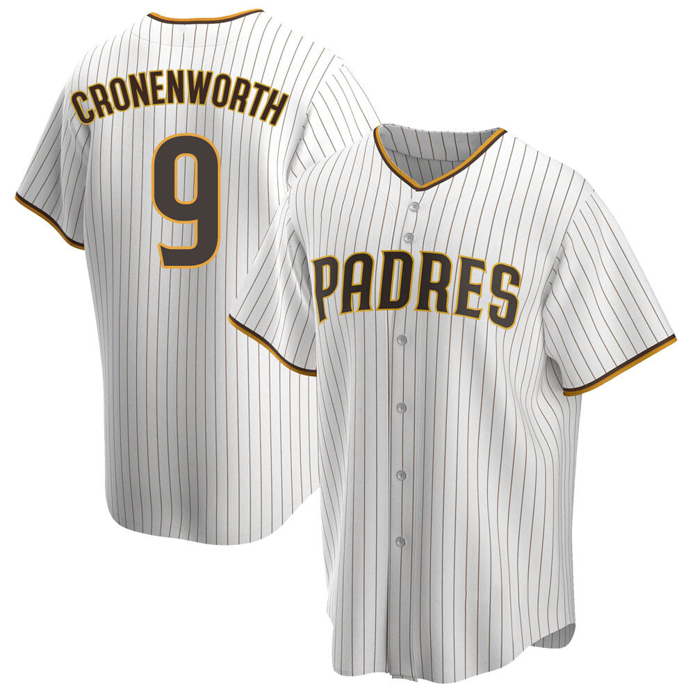 Replica Jake Cronenworth Youth San Diego Padres White /Brown Home Jersey Replica Jake Cronenworth Youth San Diego Padres White /Brown Home Jersey
