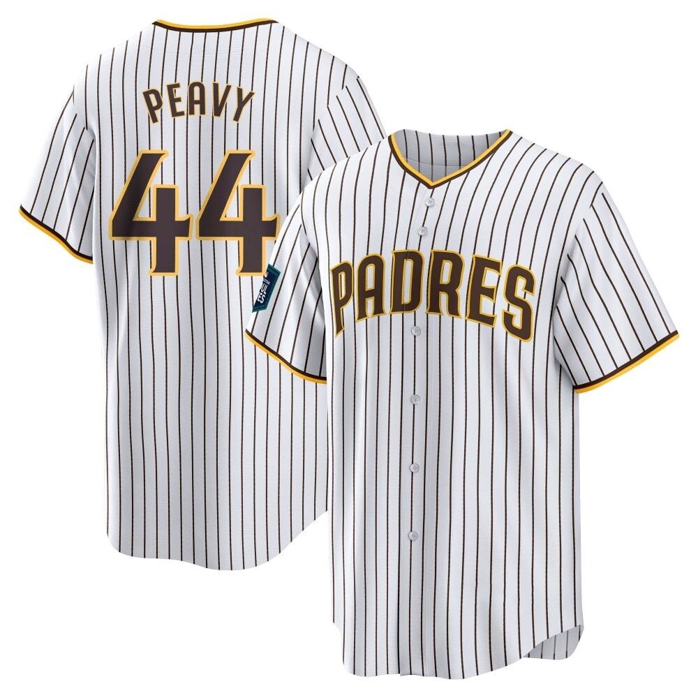 Replica Jake Peavy Men's San Diego Padres White 2024 World Tour Seoul Series Home Jersey Replica Jake Peavy Men's San Diego Padres White 2024 World Tour Seoul Series Home Jersey
