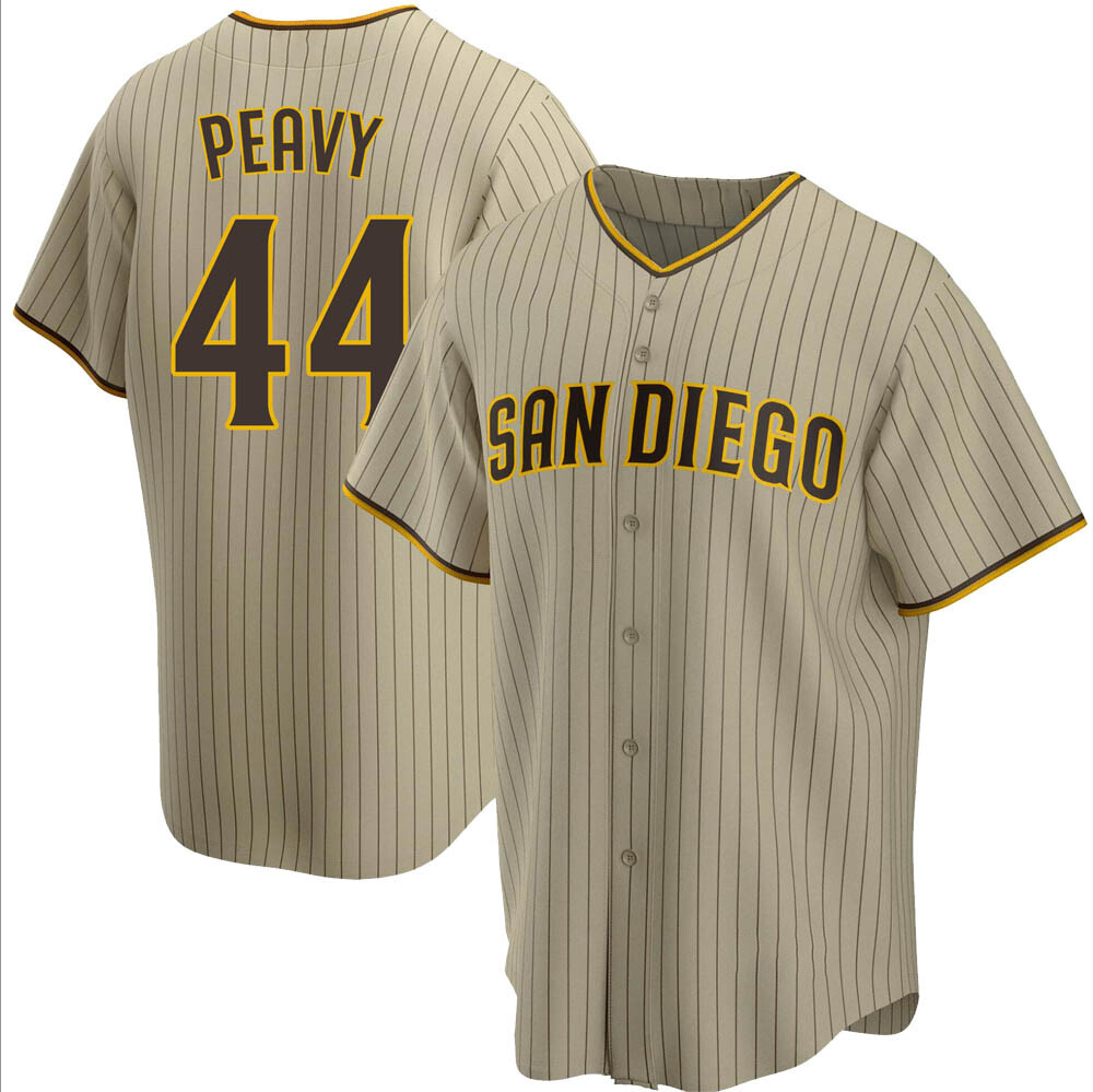 Replica Jake Peavy Youth San Diego Padres Brown Sand/ Alternate Jersey Replica Jake Peavy Youth San Diego Padres Brown Sand/ Alternate Jersey