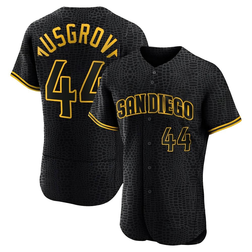 Authentic Joe Musgrove Men's San Diego Padres Black Snake Skin City Jersey Authentic Joe Musgrove Men's San Diego Padres Black Snake Skin City Jersey