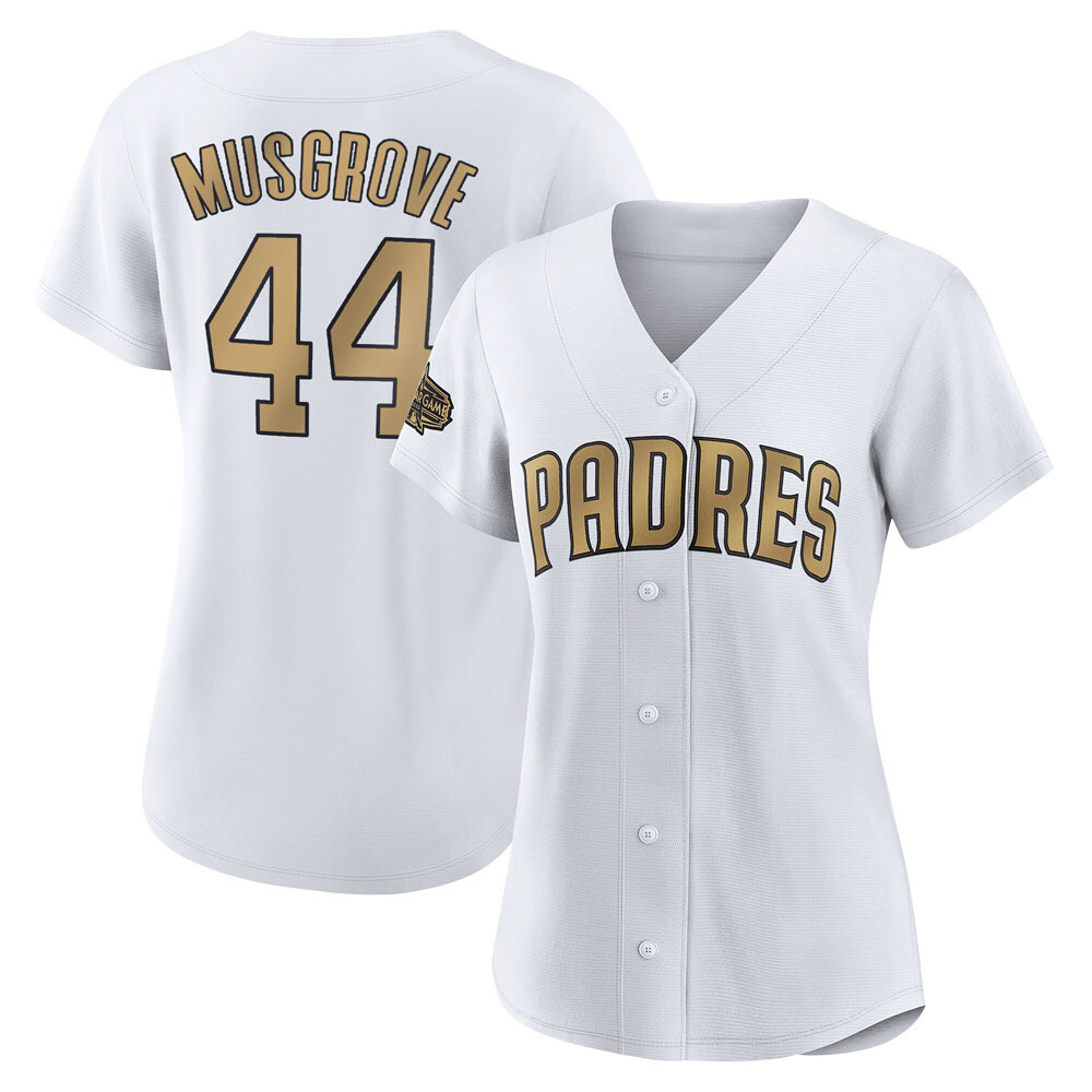 Game Joe Musgrove Women's San Diego Padres White Authentic 2022 All-Star Jersey Game Joe Musgrove Women's San Diego Padres White Authentic 2022 All-Star Jersey