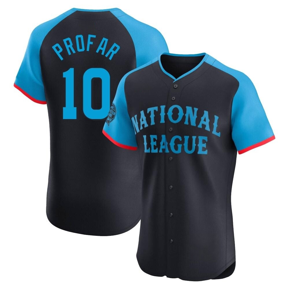 Elite Jurickson Profar Men's San Diego Padres Navy National League 2024 All-Star Game Jersey Elite Jurickson Profar Men's San Diego Padres Navy National League 2024 All-Star Game Jersey