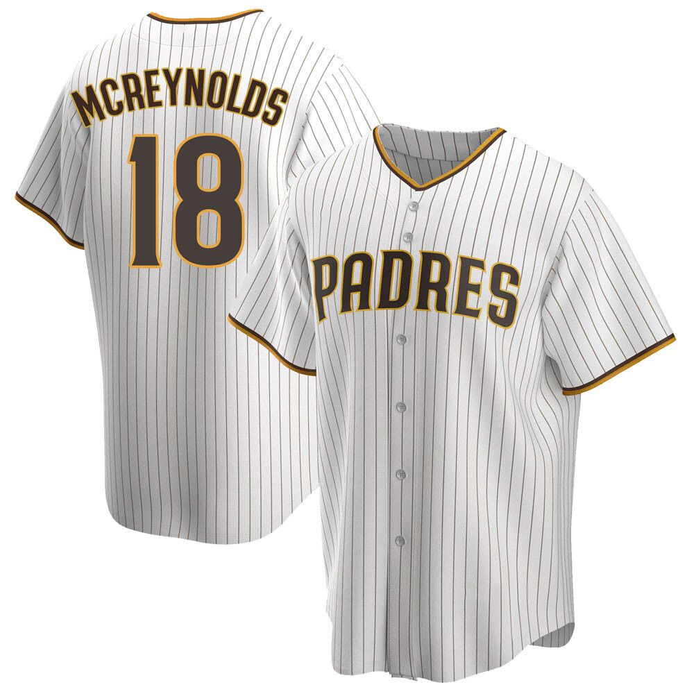 Replica Kevin Mcreynolds Youth San Diego Padres White /Brown Home Jersey Replica Kevin Mcreynolds Youth San Diego Padres White /Brown Home Jersey