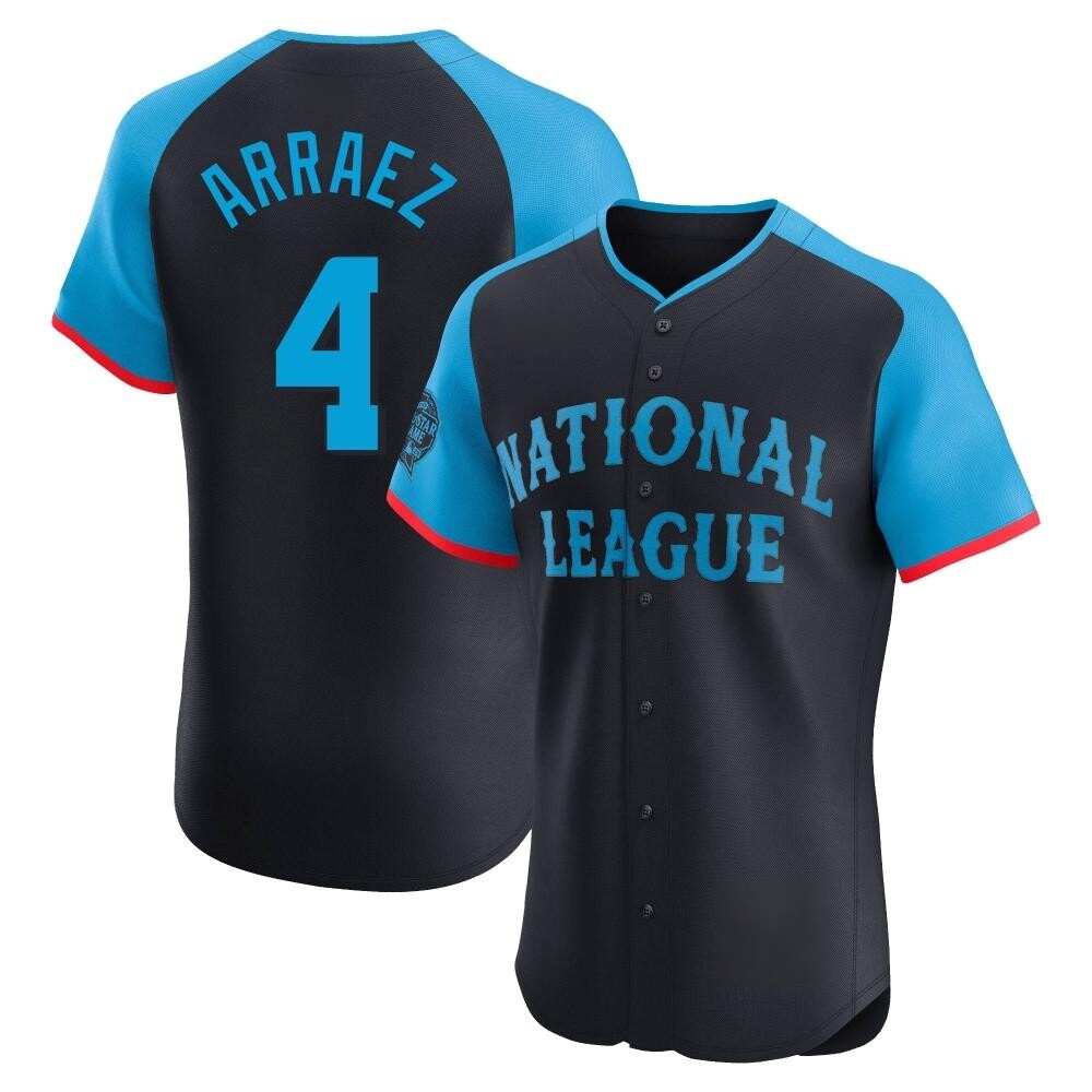 Elite Luis Arraez Men's San Diego Padres Navy National League 2024 All-Star Game Jersey Elite Luis Arraez Men's San Diego Padres Navy National League 2024 All-Star Game Jersey