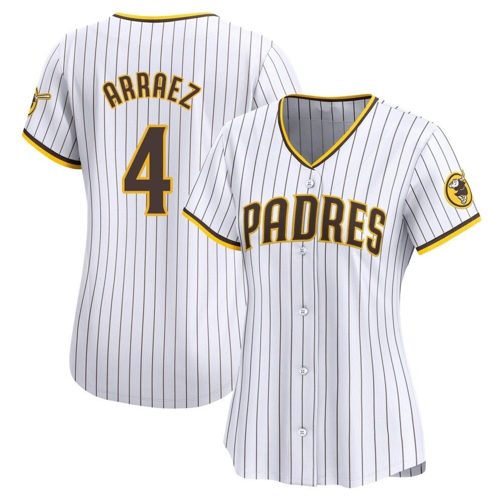 Limited Luis Arraez Women's San Diego Padres White Home Jersey