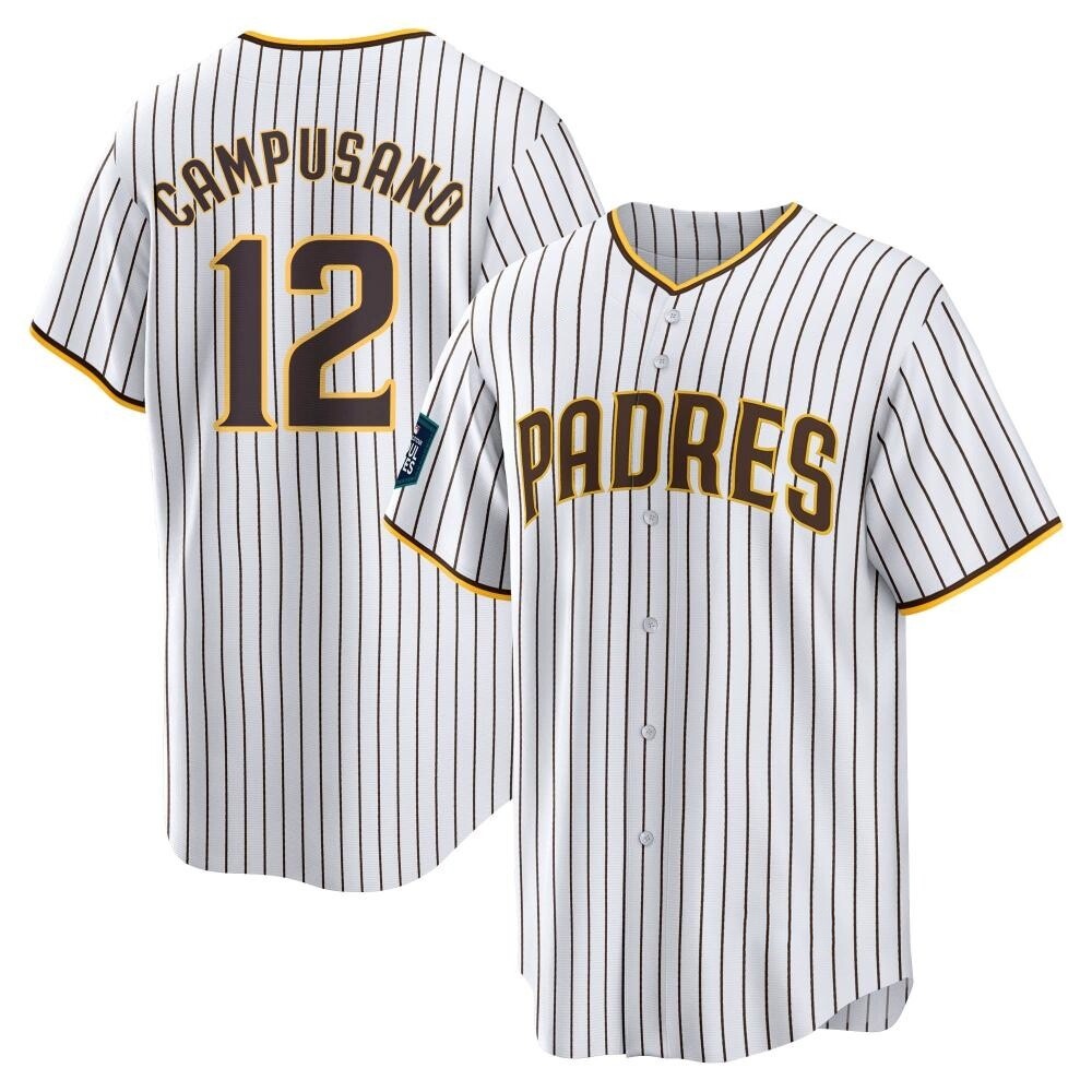 Replica Luis Campusano Youth San Diego Padres White 2024 World Tour Seoul Series Home Jersey Replica Luis Campusano Youth San Diego Padres White 2024 World Tour Seoul Series Home Jersey