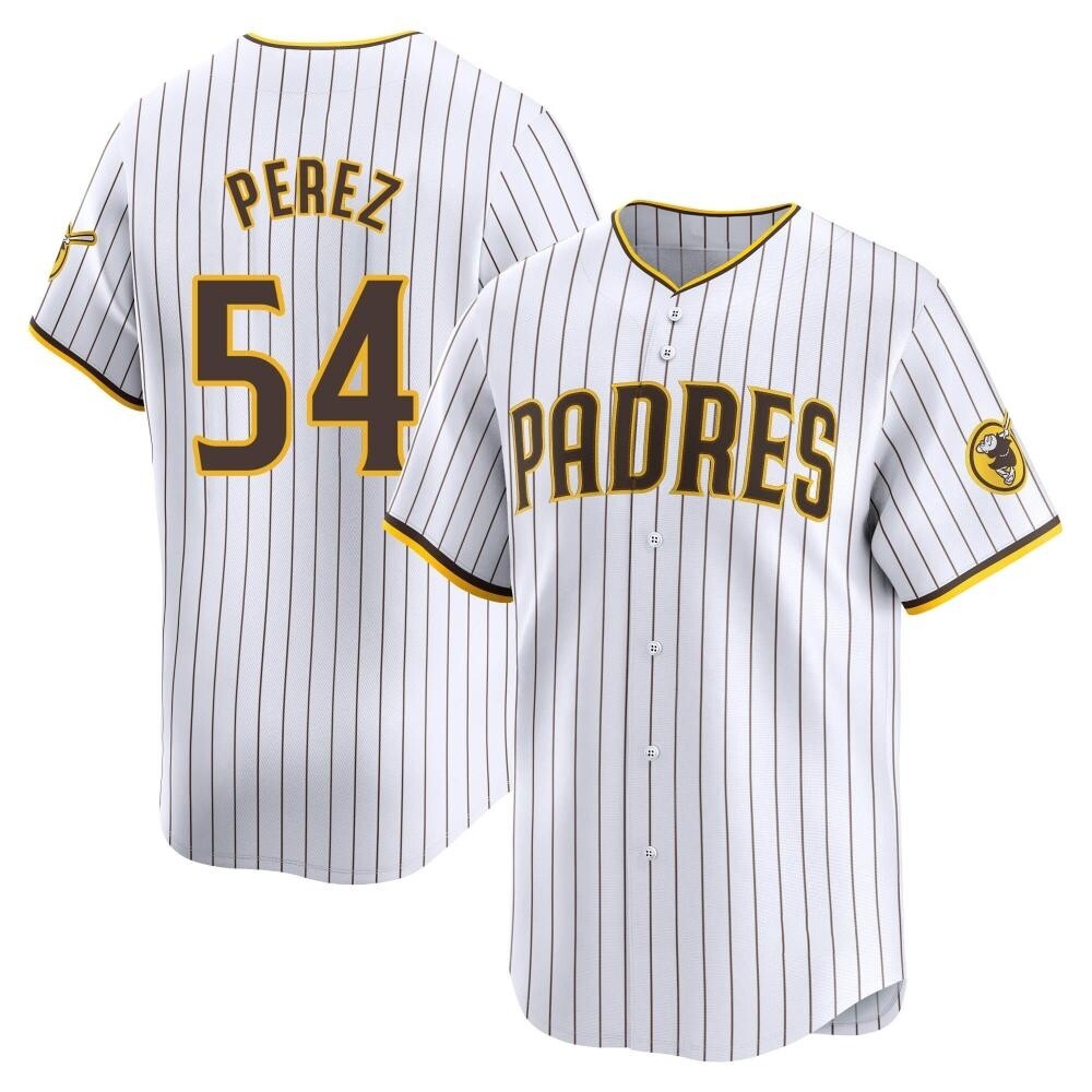 Limited Martin Perez Men's San Diego Padres White Home Jersey