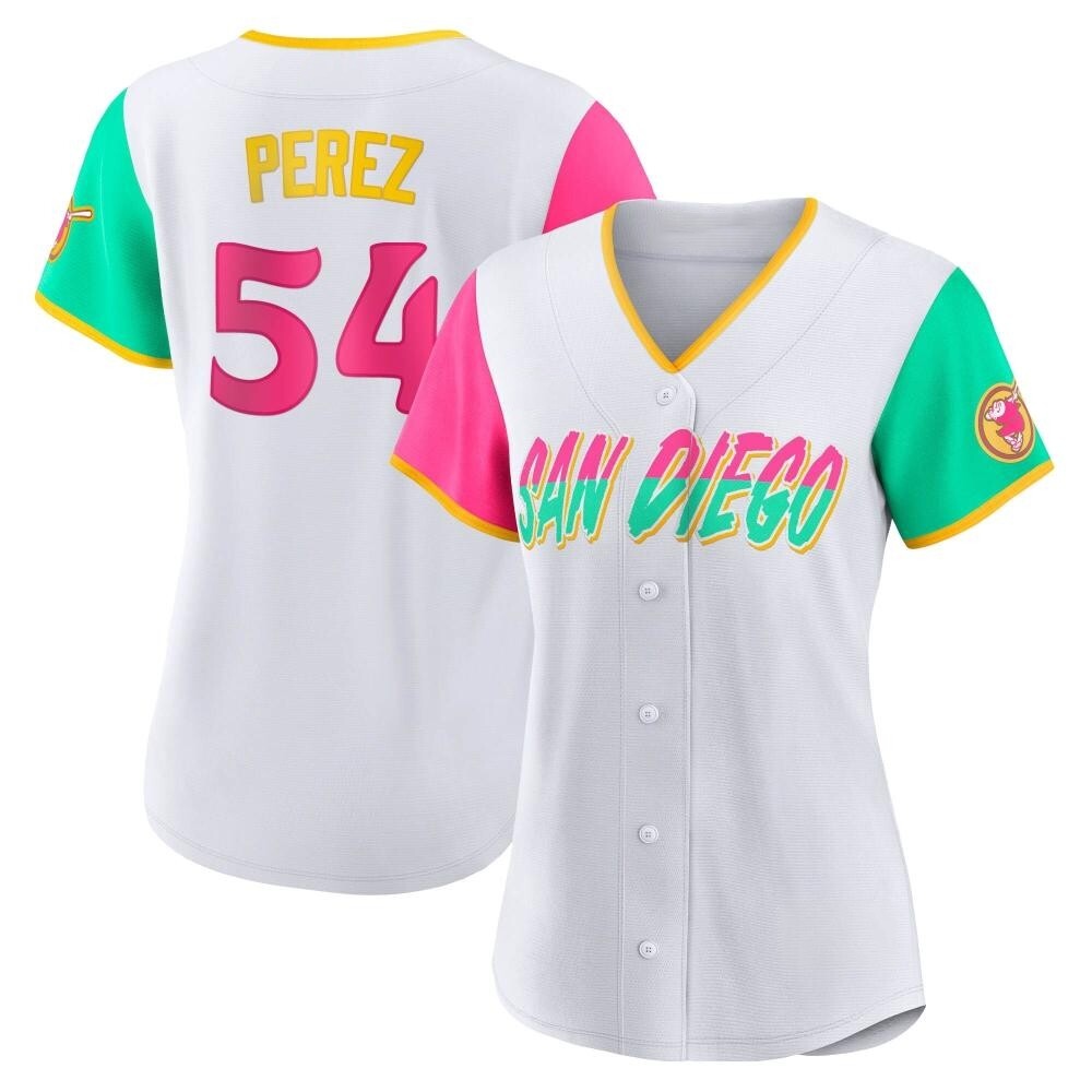 Replica Martin Perez Women's San Diego Padres White 2022 City Connect Jersey