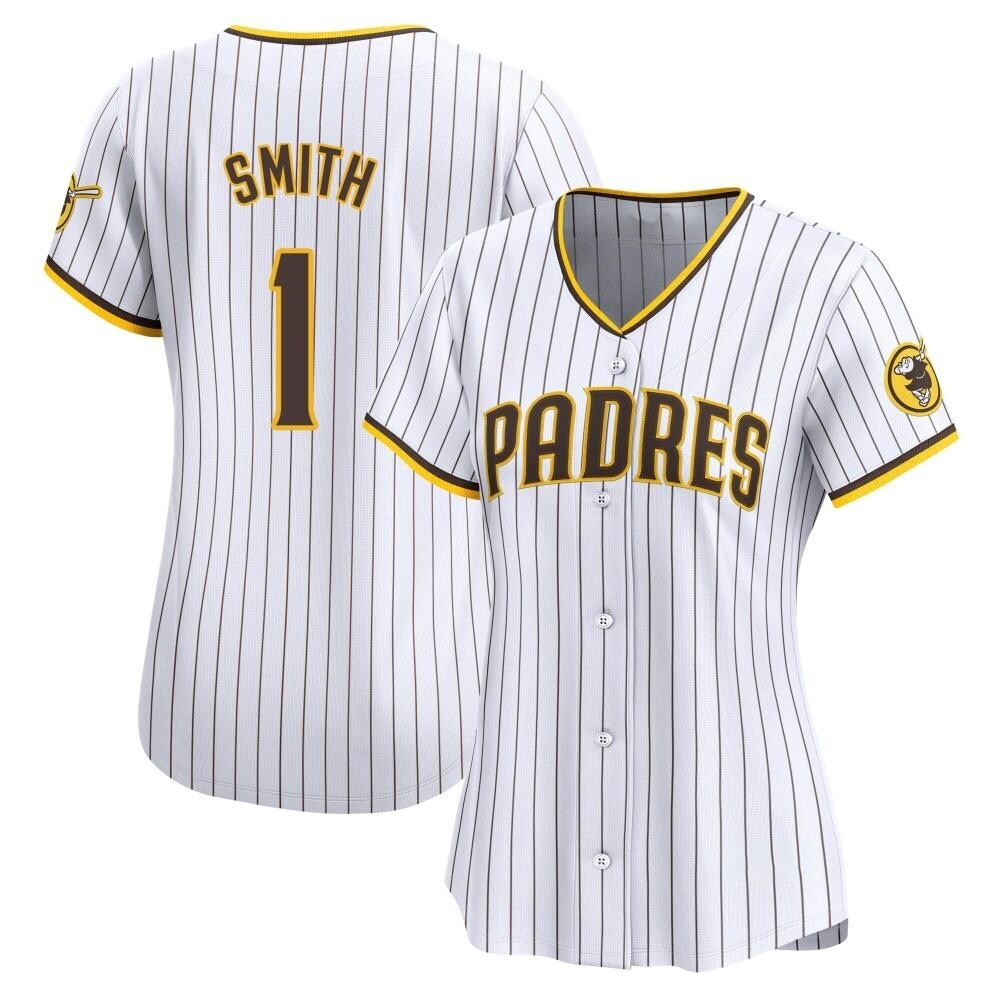 Limited Ozzie Smith Women's San Diego Padres White Home Jersey Limited Ozzie Smith Women's San Diego Padres White Home Jersey