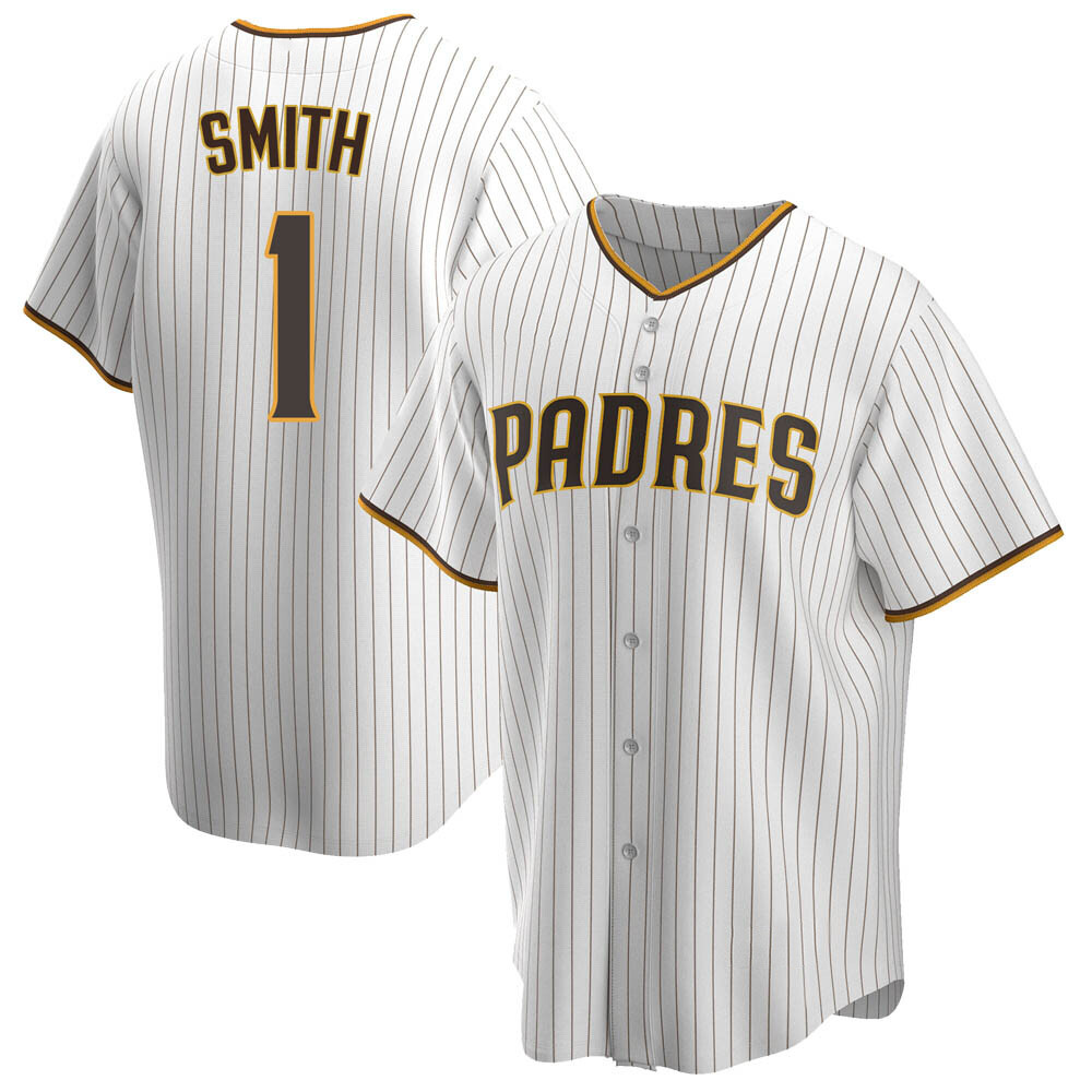 Replica Ozzie Smith Youth San Diego Padres White /Brown Home Jersey Replica Ozzie Smith Youth San Diego Padres White /Brown Home Jersey