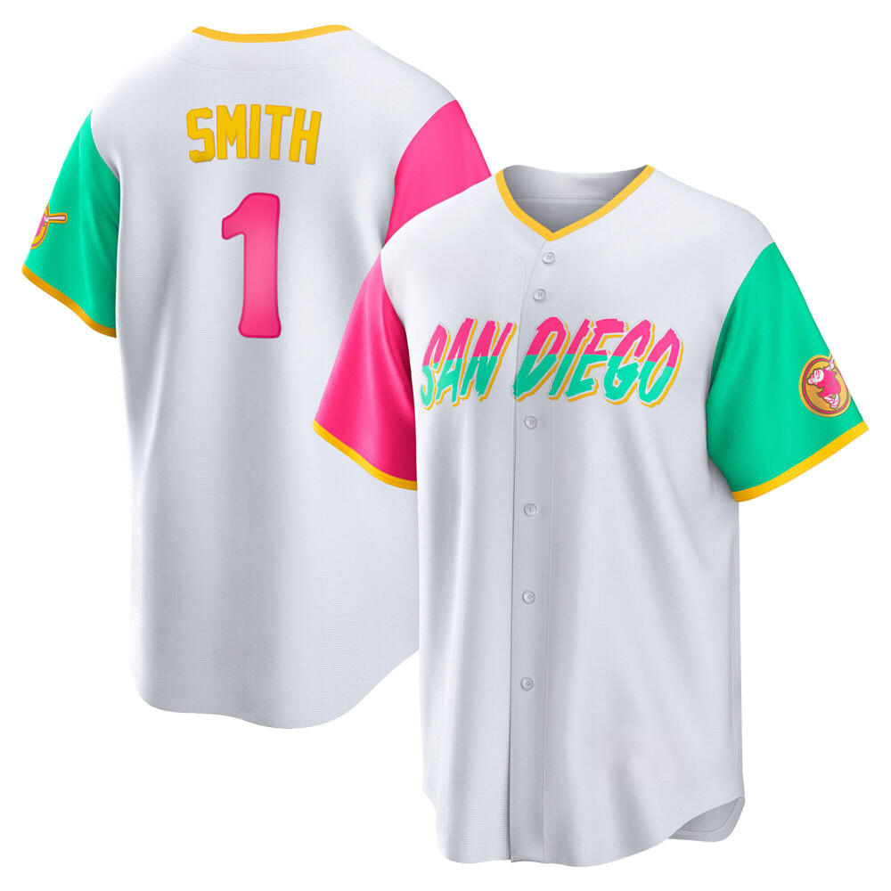 Replica Ozzie Smith Youth San Diego Padres White 2022 City Connect Jersey Replica Ozzie Smith Youth San Diego Padres White 2022 City Connect Jersey