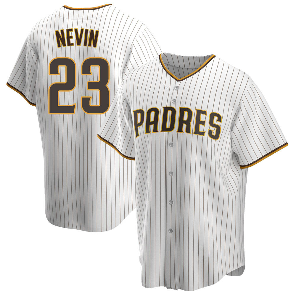 Replica Phil Nevin Youth San Diego Padres White /Brown Home Jersey Replica Phil Nevin Youth San Diego Padres White /Brown Home Jersey