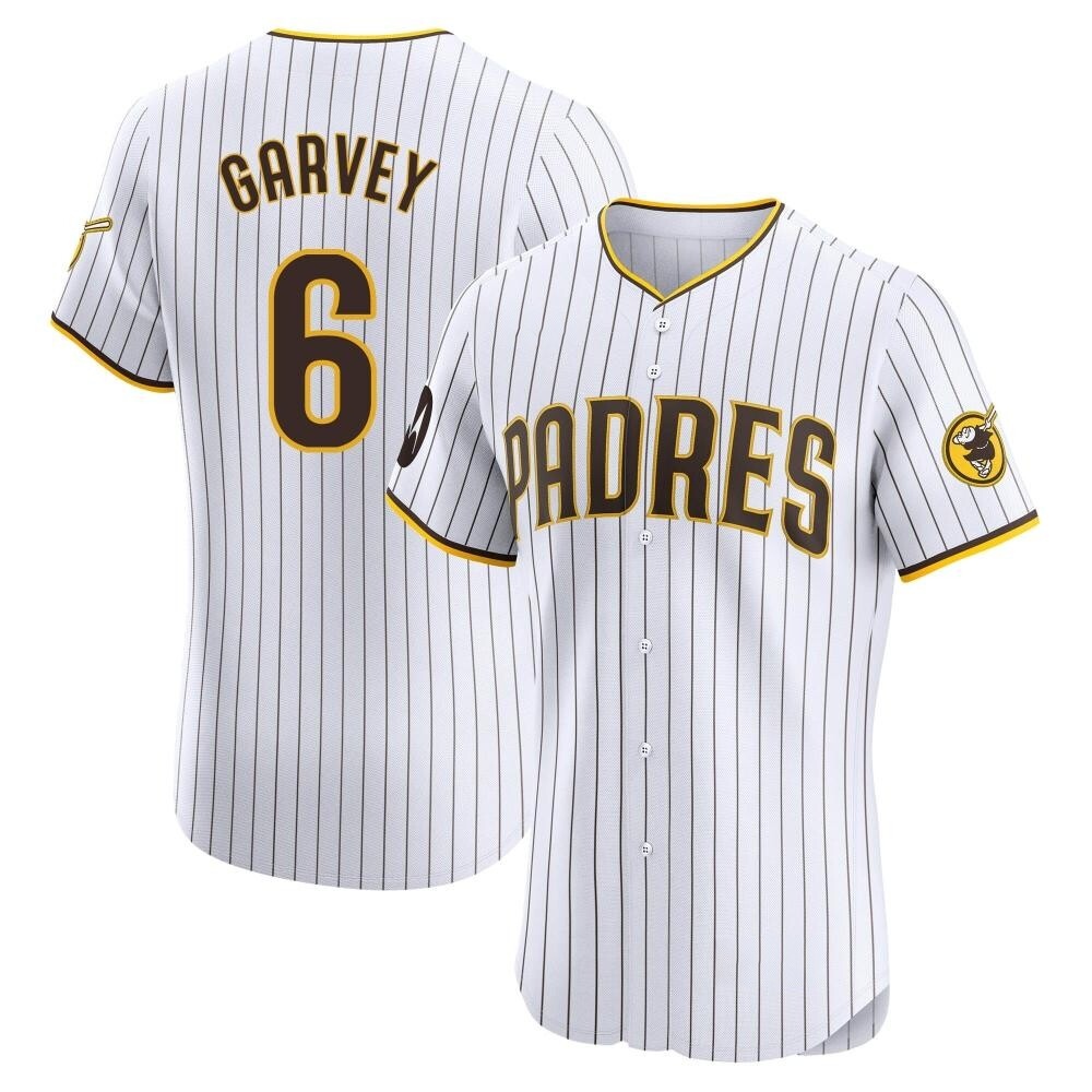 Elite Steve Garvey Men's San Diego Padres White Home Patch Jersey Elite Steve Garvey Men's San Diego Padres White Home Patch Jersey