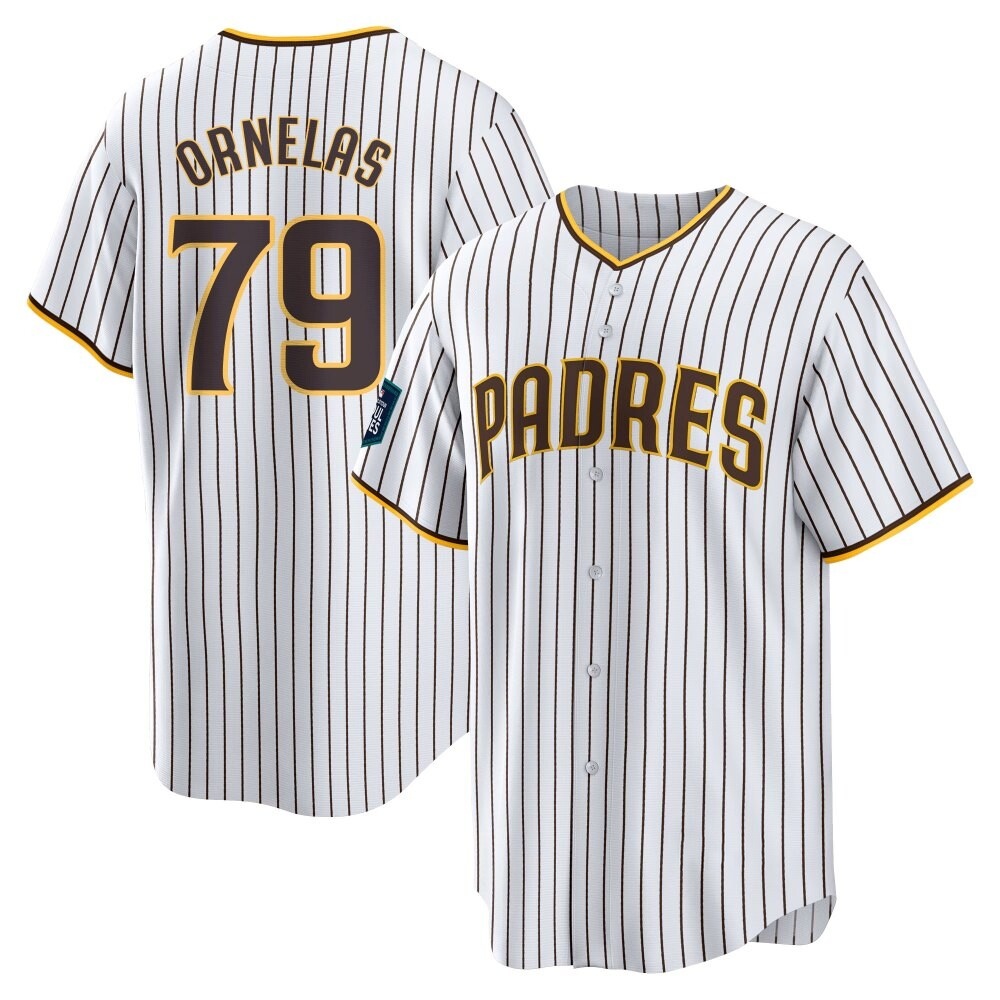 Replica Tirso Ornelas Men's San Diego Padres White 2024 World Tour Seoul Series Home Jersey Replica Tirso Ornelas Men's San Diego Padres White 2024 World Tour Seoul Series Home Jersey