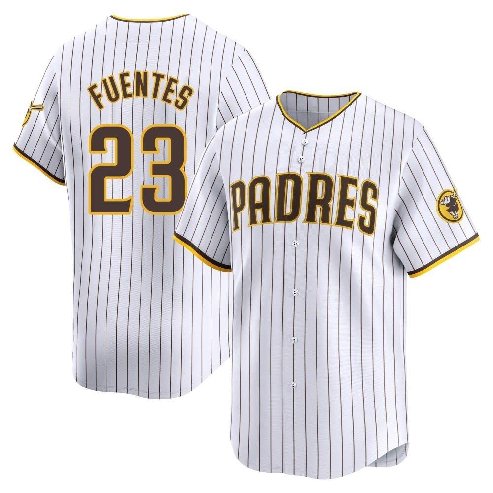 Limited Tito Fuentes Men's San Diego Padres White Home Jersey Limited Tito Fuentes Men's San Diego Padres White Home Jersey