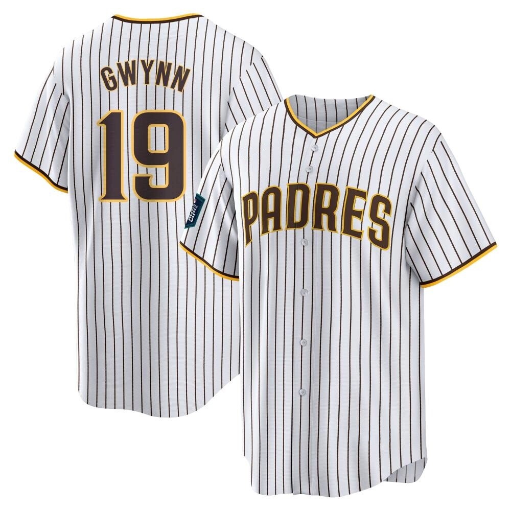 Replica Tony Gwynn Men's San Diego Padres White 2024 World Tour Seoul Series Home Jersey Replica Tony Gwynn Men's San Diego Padres White 2024 World Tour Seoul Series Home Jersey