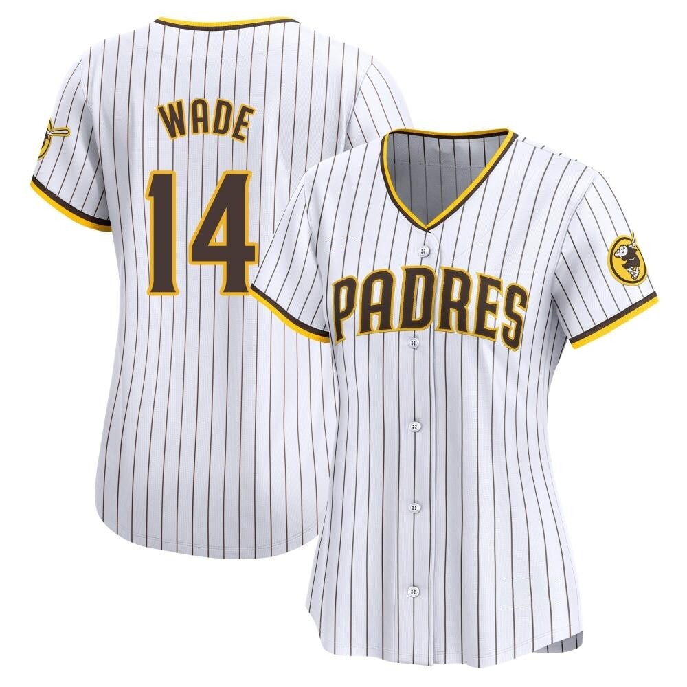 Limited Tyler Wade Women's San Diego Padres White Home Jersey Limited Tyler Wade Women's San Diego Padres White Home Jersey