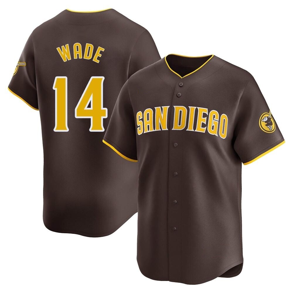 Limited Tyler Wade Youth San Diego Padres Brown Away Jersey Limited Tyler Wade Youth San Diego Padres Brown Away Jersey