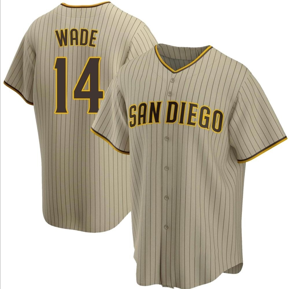 Replica Tyler Wade Youth San Diego Padres Brown Sand/ Alternate Jersey Replica Tyler Wade Youth San Diego Padres Brown Sand/ Alternate Jersey