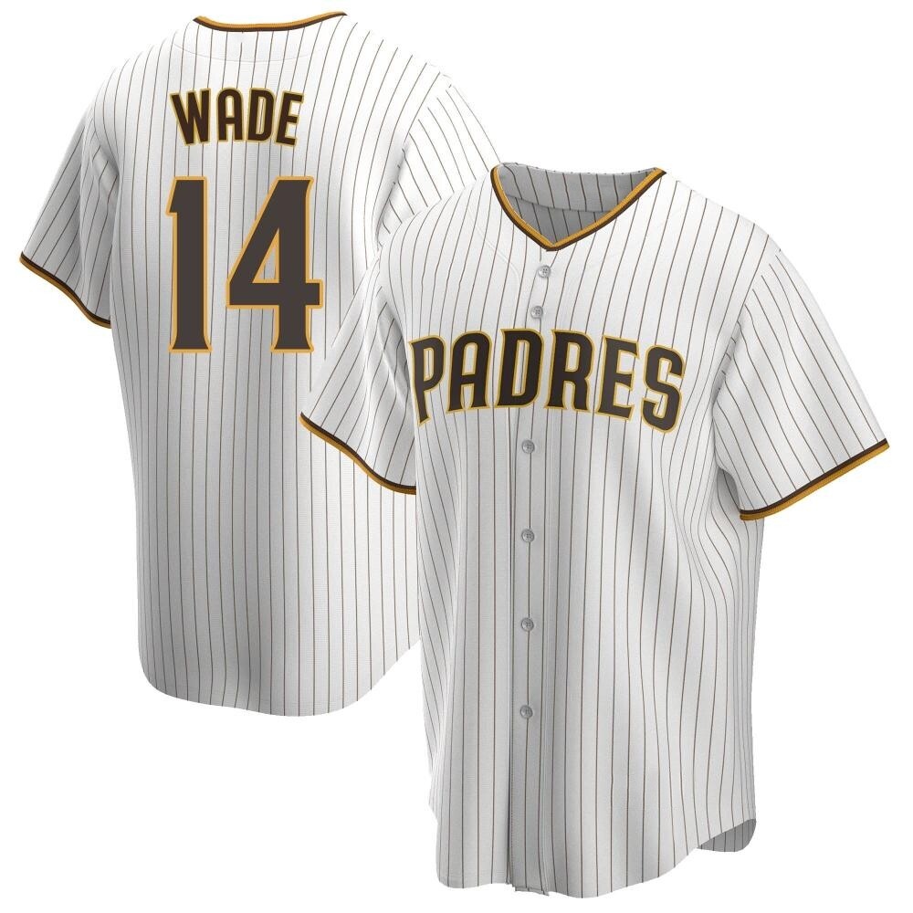 Replica Tyler Wade Youth San Diego Padres White /Brown Home Jersey Replica Tyler Wade Youth San Diego Padres White /Brown Home Jersey