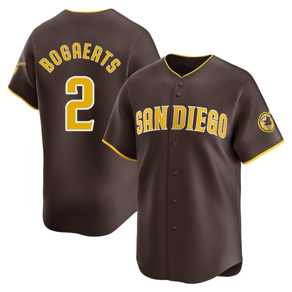 Limited Xander Bogaerts Youth San Diego Padres Brown Away Jersey Limited Xander Bogaerts Youth San Diego Padres Brown Away Jersey