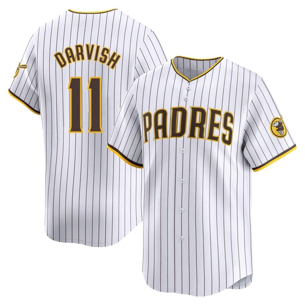Limited Yu Darvish Youth San Diego Padres White Home Jersey Limited Yu Darvish Youth San Diego Padres White Home Jersey