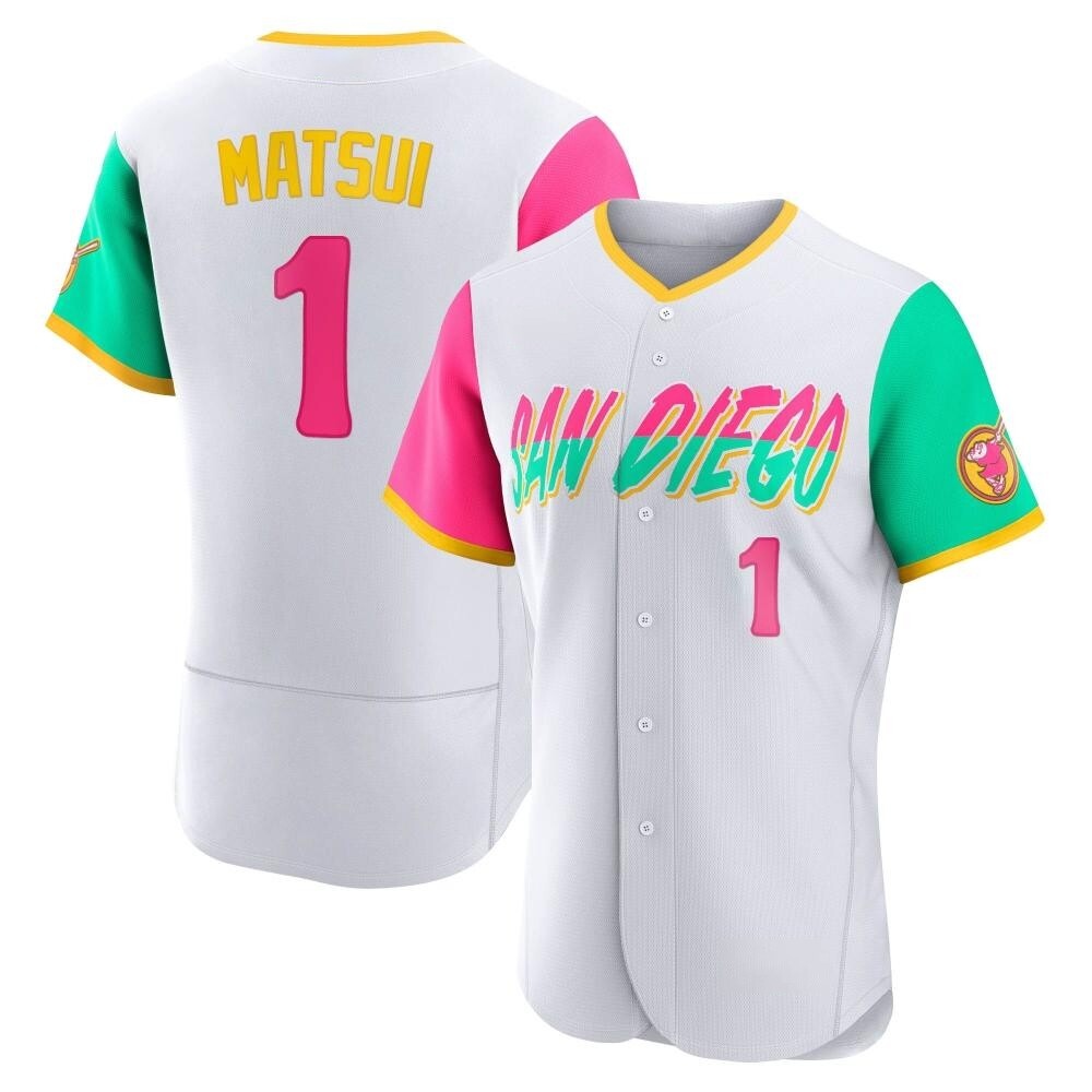 Authentic Yuki Matsui Men's San Diego Padres White 2022 City Connect Jersey Authentic Yuki Matsui Men's San Diego Padres White 2022 City Connect Jersey