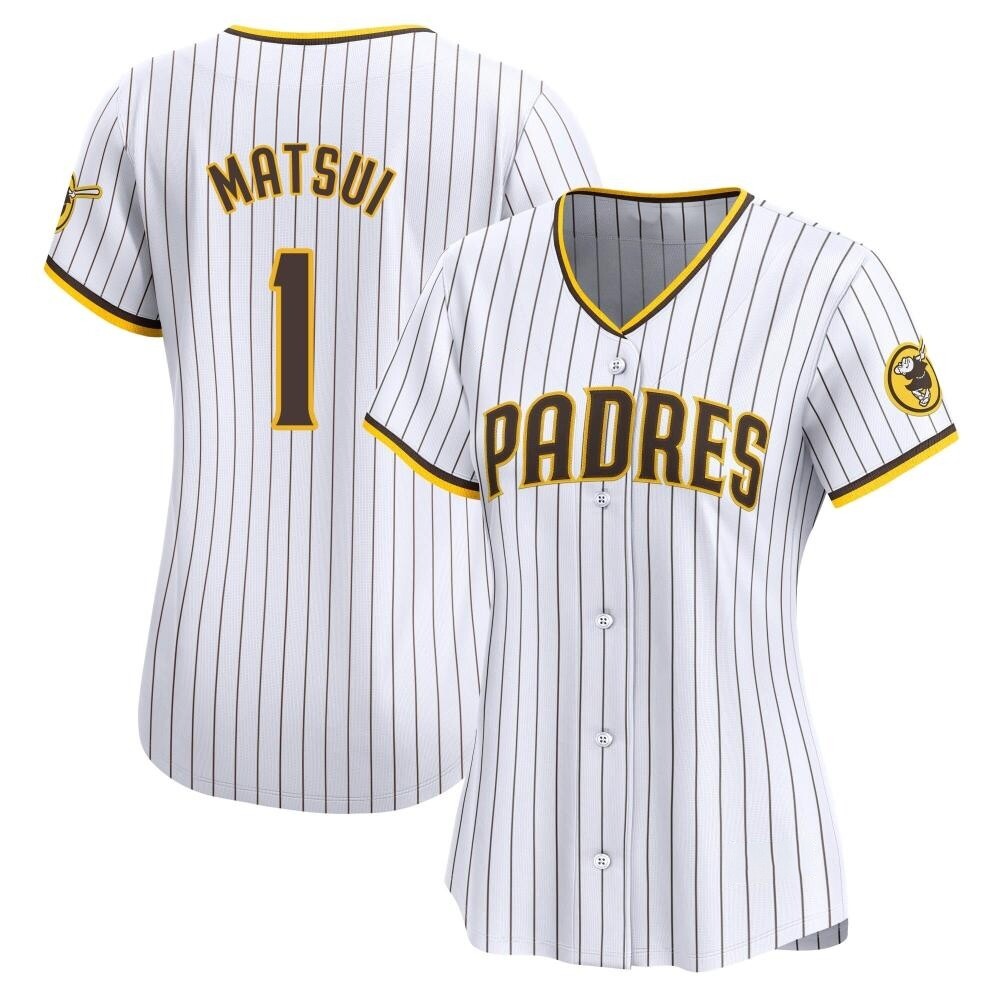 Limited Yuki Matsui Women's San Diego Padres White Home Jersey